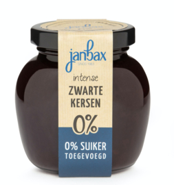 Jan Bax Intense Jam Zwarte Kersen Suikervrij