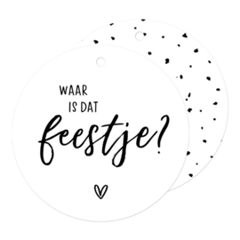 label waar is dat feestje hofje van Kieka