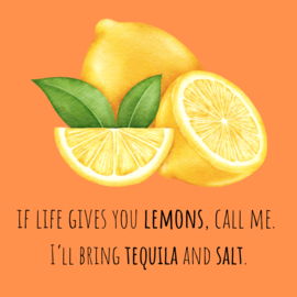 kaartje if life gives you lemons