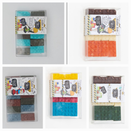 Lego bouwsteentjes van chocolade - Chocolade verrassing