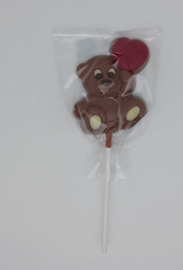 Chocolade lolly beertje