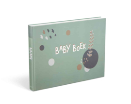 Babyboek groen - invulboek