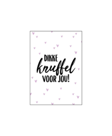 Kaartje - Dikke knuffel voor jou!