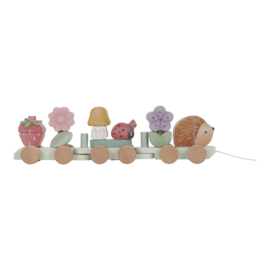 Little Dutch blokkentrein egel Fairy Garden (met of zonder naam)