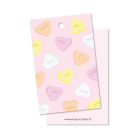 Cadeaulabel ''Sweethearts''