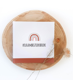 Kraambezoekboek regenboog - invulboek