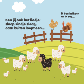 Leer dieren met mevrouw kip - boekje