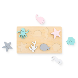 Jollein Puzzel hout Sea animals