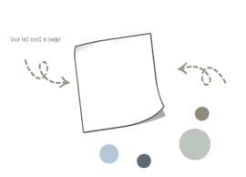 Babyboek groen - invulboek