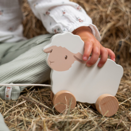 Little Dutch trekdier schaap Little Farm (met of zonder naam)