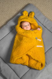 Jollein Wikkeldeken Bunny mustard