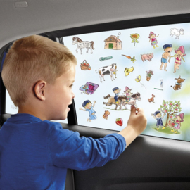 Fien en Teun statische raamstickers
