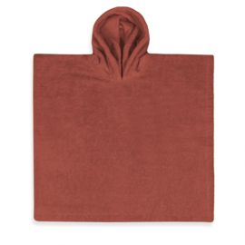 Poncho copper met naam