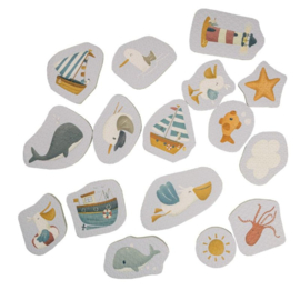 Little Dutch bad foam figuren Sailors Bay