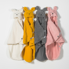 Jollein Wikkeldeken Bunny mustard