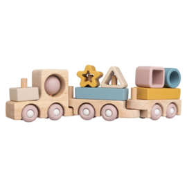 Baby's Only - houten speelgoedtrein opal