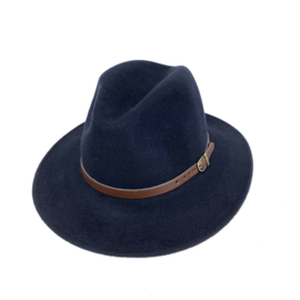 Hat Wool Navy Blue