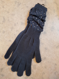 Lange Handschoenen met strass