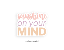 Sticker | Sunshine on your mind