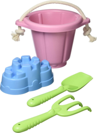 Zand Speelset (Roze), green toys