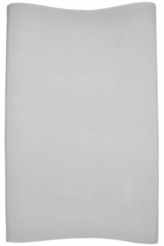 Aankleedkussenhoes Basic Jersey - Lichtgrijs - 50x70cm