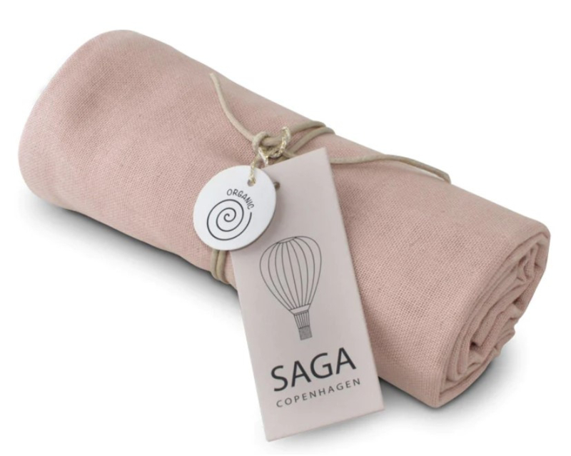 SAGA - DIAPER CLOTH - Misty Rose 70x70
