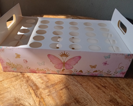 Vlinder tray | Voor kegelzakjes