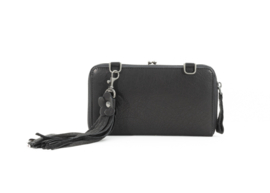 Bag2Bag wallet/bag Grant zwart