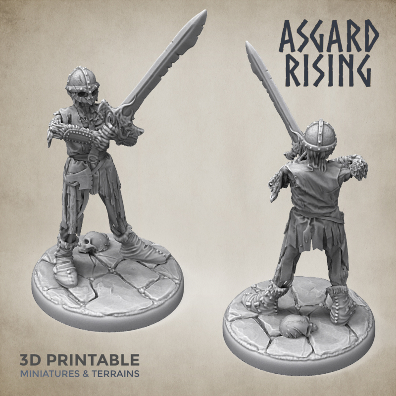 Asgard Rising - Draugr Warrior 01