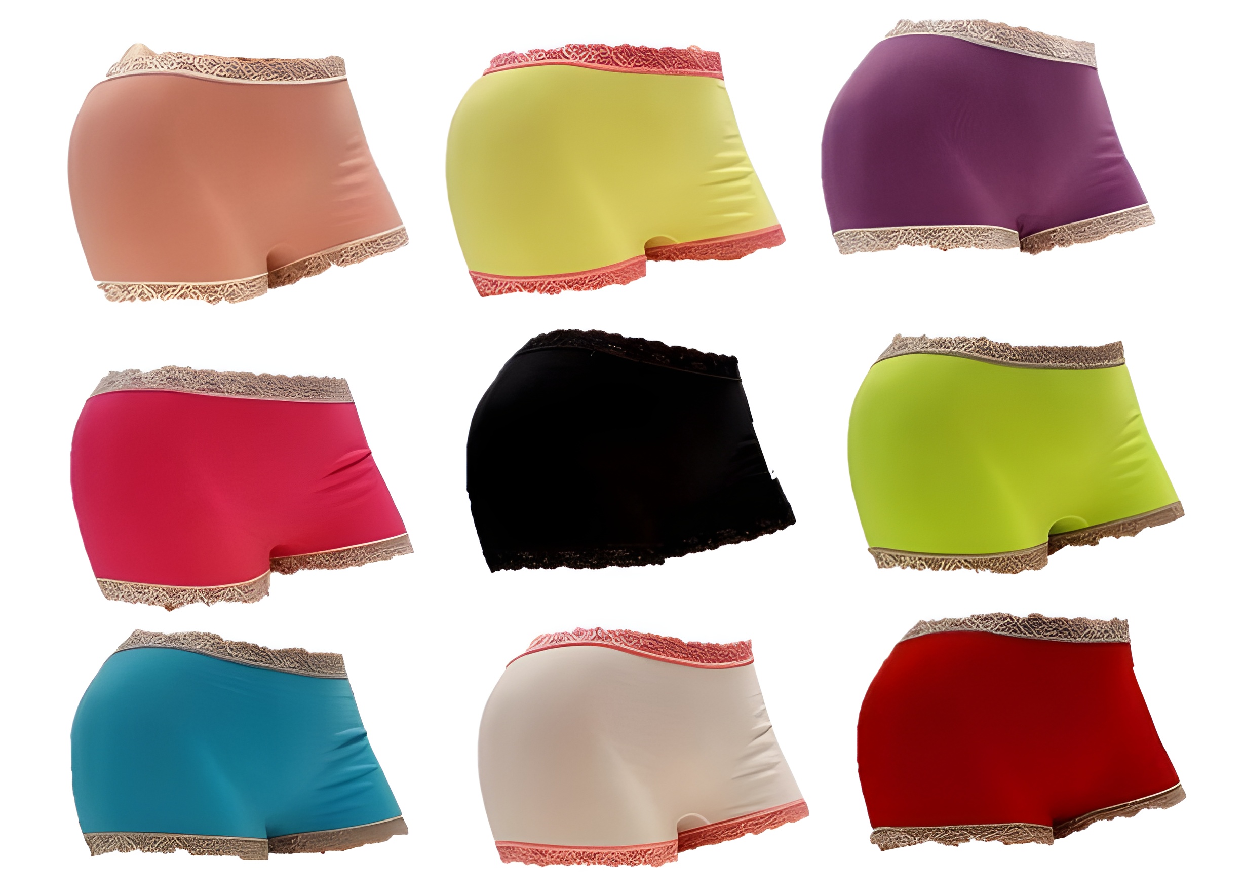 Sweet Angel Lage Boxershort Met Kant