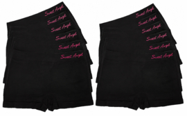 12 Sweet Angel Meisjesboxers Zwart