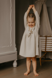 Kralenketting met Maileg muisje Ballerina offwhite
