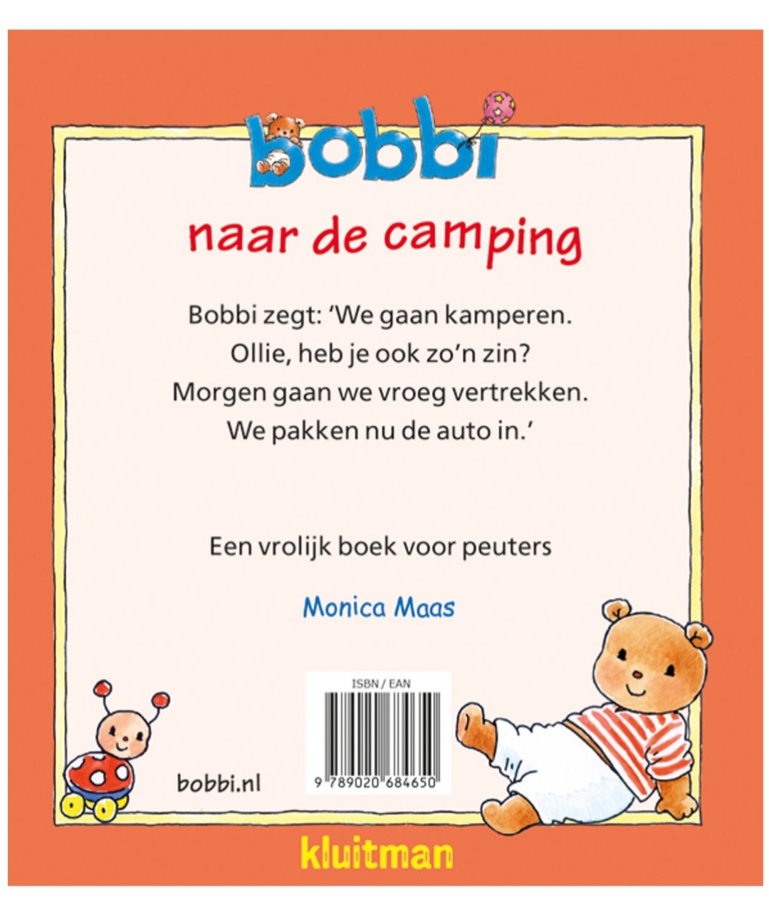 Bobbi naar de camping