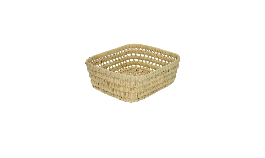 Commode mandje van palmblad