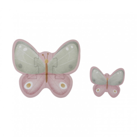 Vormen puzzel 6 in 1 Flowers & Butterflies