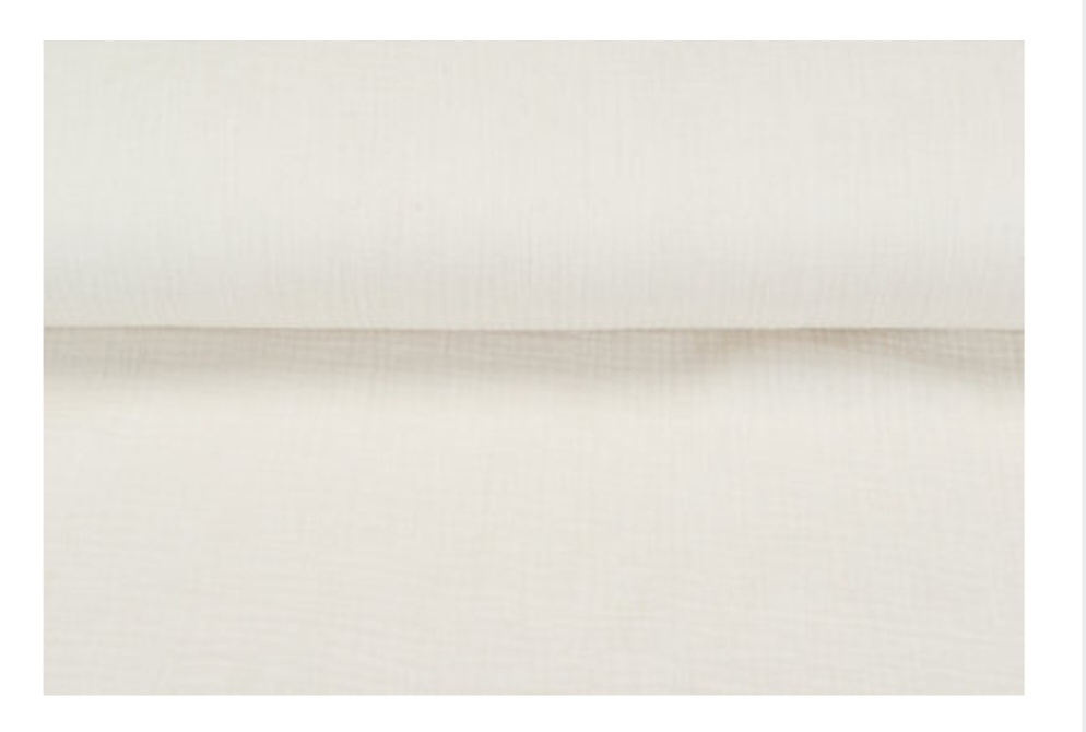 Matrashoesje, Roomwit mousseline