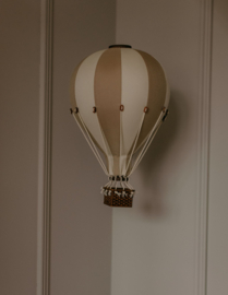 Decoratie lucht ballon goud - licht zand