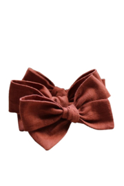 Haarstrik Loesje, oranje linnen