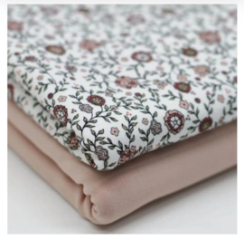 Matrashoesje, Vintage bloemen oud roze
