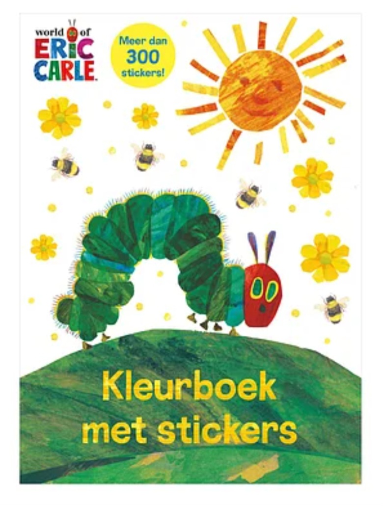 Rupsje Nooitgenoeg kleurboek met stickers