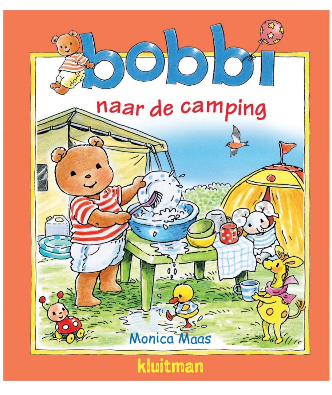 Bobbi naar de camping