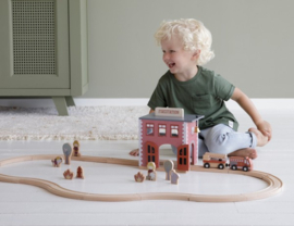 Treinbaan uitbreiding, brandweerkazerne