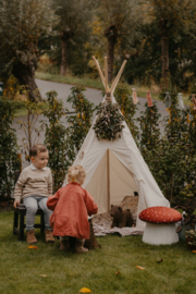 Tipi tent beige