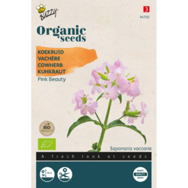 Saponaria, Koekruid (Zeepkruid) Pink Beauty Organic (BIO)