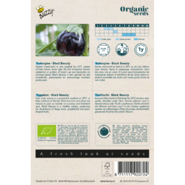 Aubergine Black Beauty Organic (BIO)