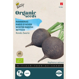 Rammenas Ronde Zwarte Organic (BIO)