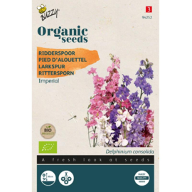 Delphinium, Ridderspoor Imperial Organic (BIO)