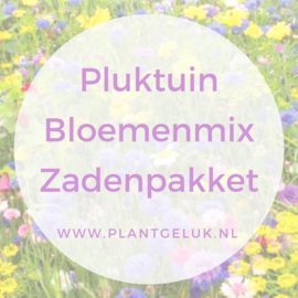 Pluktuin Bloemenmix Zadenpakket