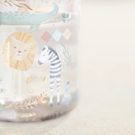 Mepal x Little Dutch - Safari Friends - Drinkfles met rietje - 450 ml