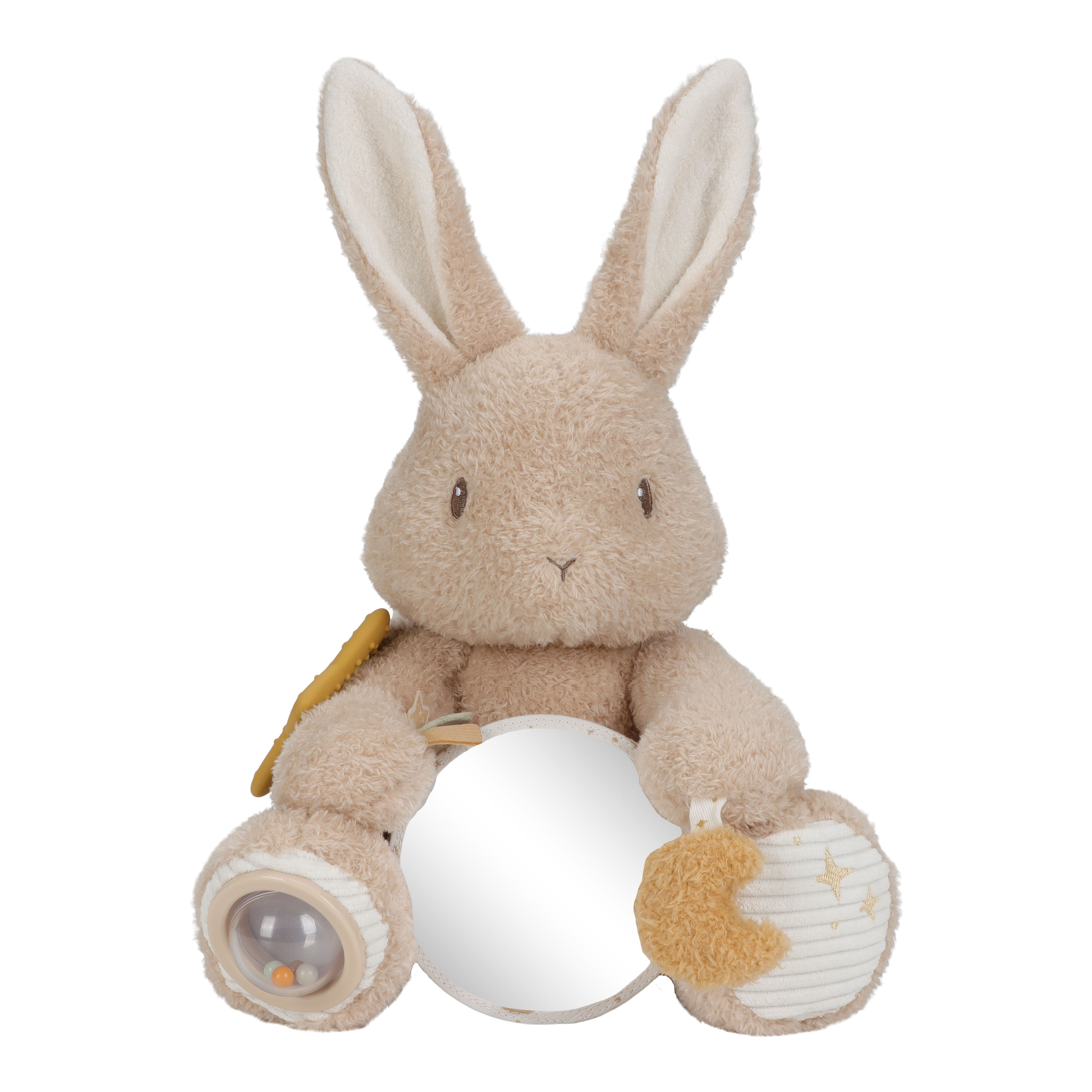 Little Dutch - Newborn Naturals - Baby Bunny - Activiteitenknuffel Bunny